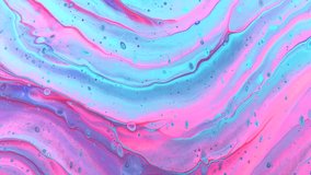 Abstract background of colorful liquid marble movement. Marble liquid wave abstract background, water ripples, waves, colorful liquid paint. Beautiful liquid art 3D Abstract Colorful marble video. 4K