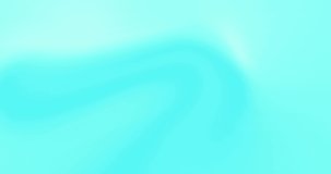 3d turquoise, blue, cyan abstract background. green lines. animation, motion liquid background, 3d render, VJ, DJ. 4k noise soft focus selective focus