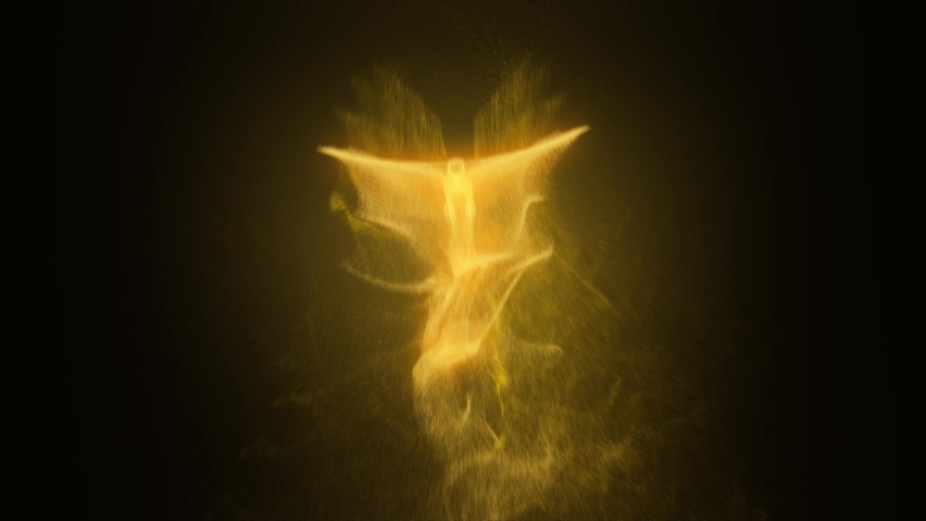 Fire Phoenix Flame Intro Logo. Logo Intro Flame, Fire Eagle Logo HD | Shutterstock HD Video #1094214035
