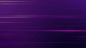 Abstract neon lines loop animation. Modern background, seamless motion design, screensaver, backdrop. 4k animated poster banner. glowing neon lights, speed lines. dark purple, pink colors