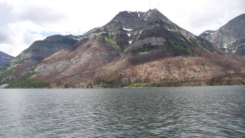 Waterton lakes in Alberta Canada