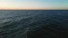 Sea in Poland at Sunrise