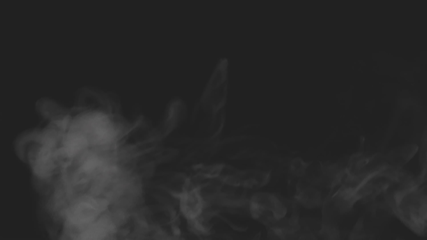 Smoke overlay with transparent background | Shutterstock HD Video #1094333185