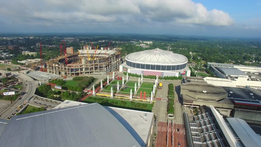 Downtown Atlanta Georgia USA 4k