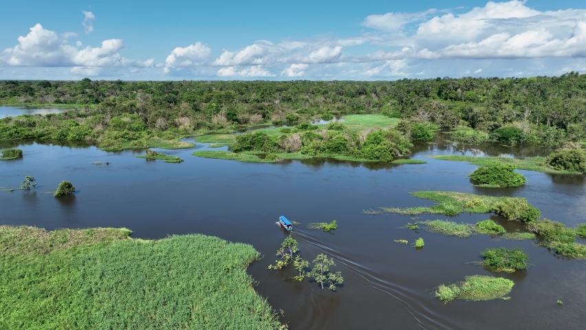 Boat Sailing At Manaus Amazonas Brazil. Amazon Amazon River Reverse. Postal Card Amazon Vacation Travel Brazilian Wood Margin. Outdoors Amazon Margin. Manaus Amazonas Rivers