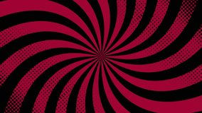 Anime background, black and red background, black and red cartoon background, spinning background, hypnosis