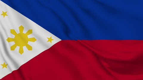 Flag Philippines High Quality 4k Resolution Stock Footage Video (100% ...
