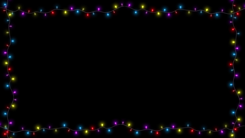 Colorful string of glowing lights flashing light bulbs. 3d rendering party, Christmas or new year background animation. festival, Anniversary, Celebration, Happy Birthday, Wedding. 3D Illustration | Shutterstock HD Video #1094446387