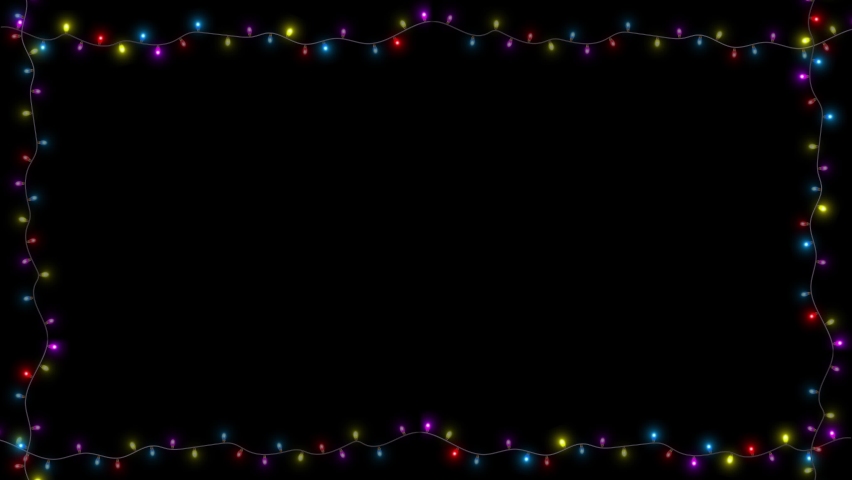Colorful string of glowing lights flashing light bulbs. 3d rendering party, Christmas or new year background animation. festival, Anniversary, Celebration, Happy Birthday, Wedding. 3D Illustration | Shutterstock HD Video #1094446387