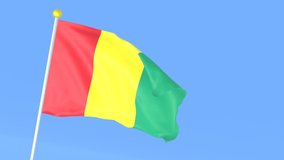 The national flag of the world, Guinea