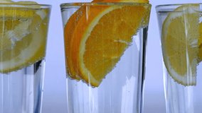 Video Orange Glass water professional
