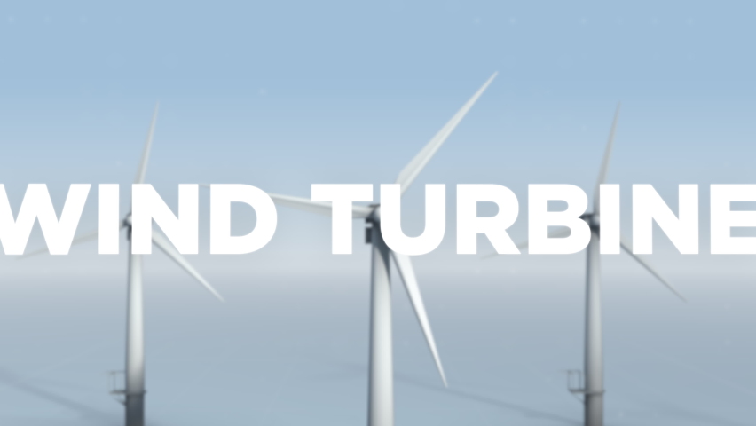 Newest Electrical Power Technology. Wind Turbine Device Starts Generating Renewable Electrical Power. Technology Reducing Usage Of Fossil Fuels. Eco Friendly Electrical Power Generation Technology | Shutterstock HD Video #1094514915