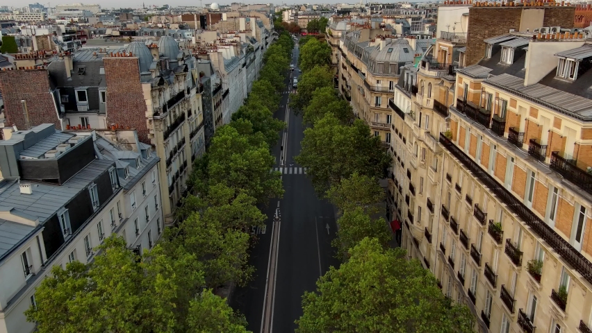 Paris From The Air, 4k Drone, Cinematic Aerial Footage