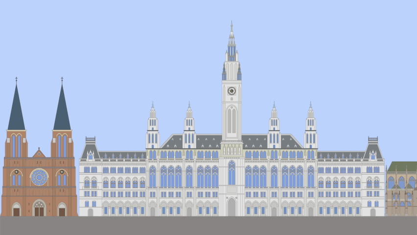 2D animation of Austria