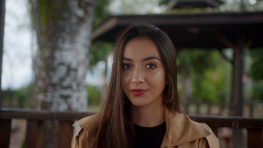 Modern Technology Using Face Recognition Biometrics Portrait. Person Face ID and Young Beautiful Woman High Tech 3D Detection. - Powered by Shutterstock - Get 15% off with code: PIKWIZARD15