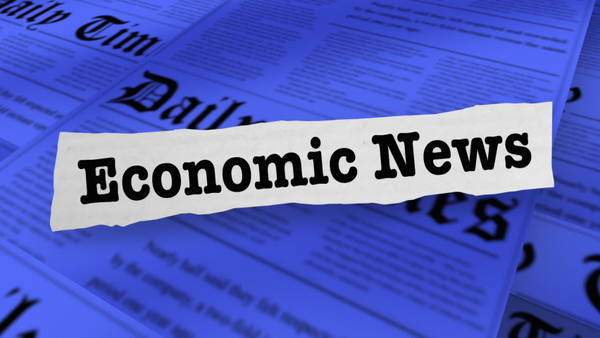 Economic News Headlines Reporting Trend Analysis 3d Animation | Shutterstock HD Video #1094623299