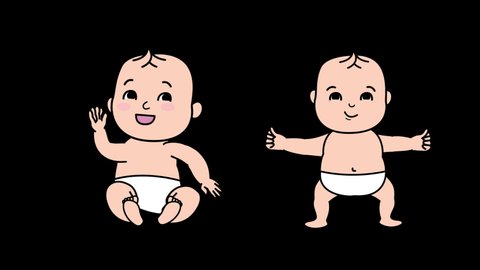 71 Cartoon Baby Crawling Stock Video Footage - 4K and HD Video Clips |  Shutterstock
