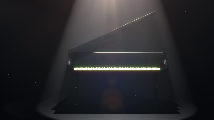 Classical Piano is motion footage for music films and cinematic in sound scene. Also good background for scene and titles, logos.