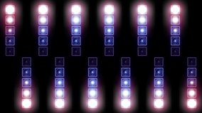 flashing square Led wall light. Animation of flashing light bulbs on led wall or projectors for stage lights. Flashes on 26 different screens  4K video - Powered by Shutterstock - Get 15% off with code: PIKWIZARD15