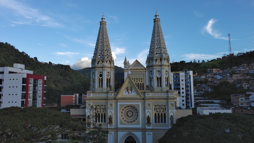 Church Nuestra Señora de las Mercedes in Andes, Antioquia, Colombia.
