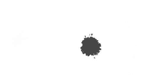 Black Ink Drop Paint Water Splatter Stock Footage Video (100% Royalty ...