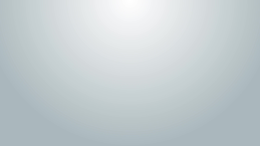 Blue line George Washington icon isolated on grey background. 4K Video motion graphic animation.