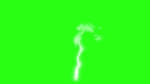 Animation realistic smoke with motion blur on green screen background – Video có sẵn