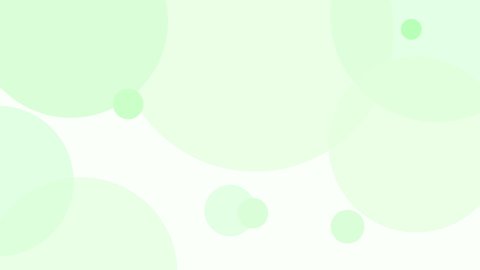 Animated Background Slowly Moving Green Circles Stock Footage Video ...
