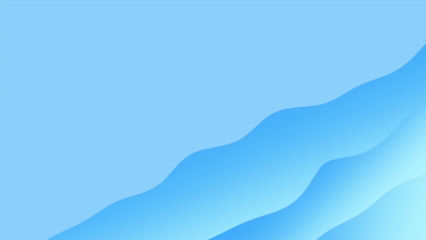 Baby blue Corporate smooth waves lines  abstract motion background,  hi-tech motion backdrop. Seamless looping wallpaper | Shutterstock HD Video #1094941539