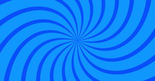 abstract background, video in high quality 4k. moving geometric figure, rays of blue on a blue background, animation. bright, colorful figure