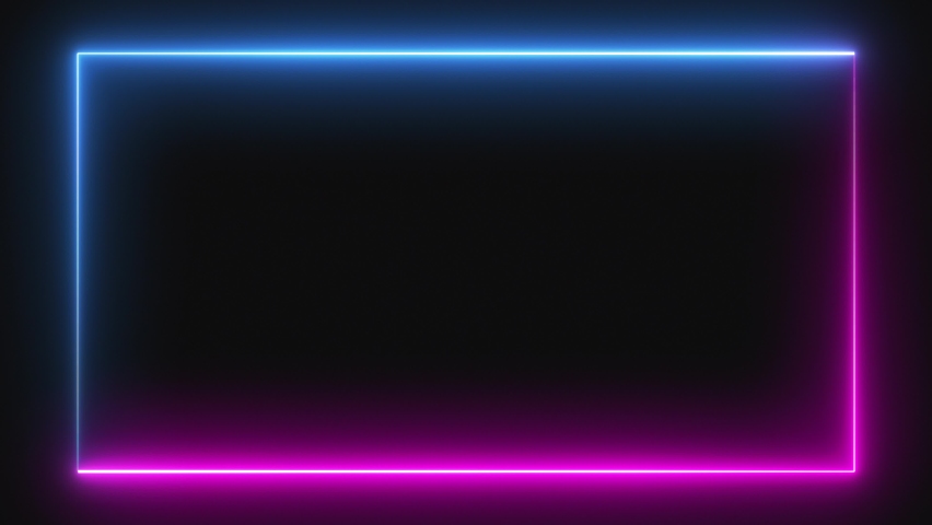 4k Abstract seamless looped background rectangular ultraviolet glowing neon text box, popular animation for logo or text design, led screens projection
 | Shutterstock HD Video #1094953479