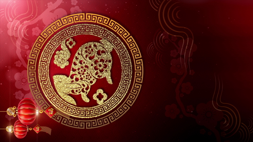 Vertical format : Chinese New Year, year of the Rabbit 2023, also known as the Spring Festival with the Chinese astrological Rabbit sign background decoration.
Asian and traditional culture concept | Shutterstock HD Video #1094957363