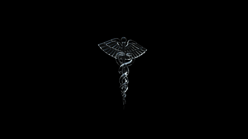 Medical Symbol 4K 3D Animation