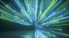 3d animation, cosmic blue green star tracks countdown from one to ten, 1 to 10 neon numbers isolated on black background, colorful meteor shower - Powered by Shutterstock - Get 15% off with code: PIKWIZARD15