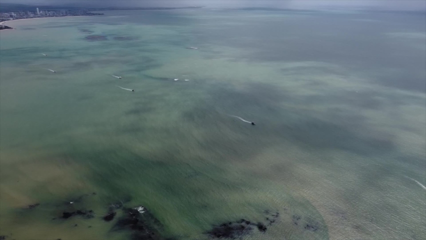 João Pessoa Brazil by Drone 4k. Beautiful City, Beaches and Ocean. Atlantic Ocean. | Shutterstock HD Video #1094976339