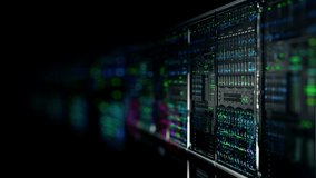 Close-up of Supercomputer, Server room data center for cloud computing, Data server, seamless loop, 4K - Powered by Shutterstock - Get 15% off with code: PIKWIZARD15