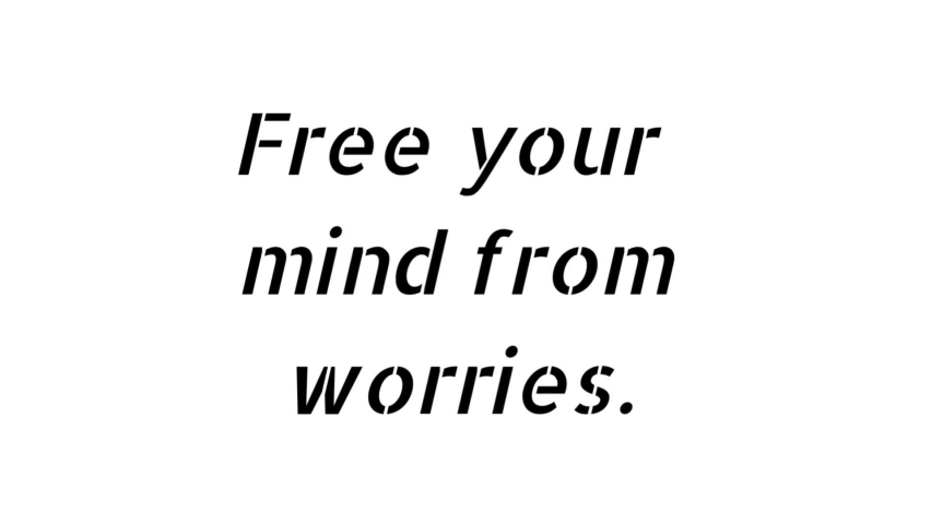 Free your mind from worries. Success quotes footage. | Shutterstock HD Video #1094989651