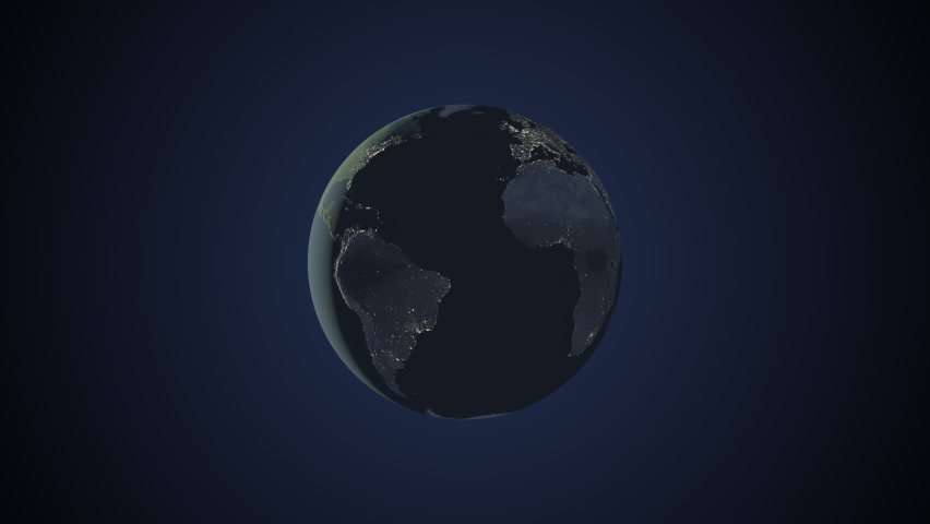 Seamless looping animation of the earth zooming in to the 3d map of Afghanistan with the capital and the biggest cites in 4K resolution