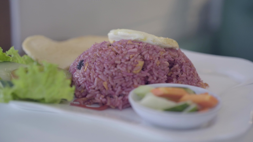 Nasi Goreng. Famous Indonesian Food