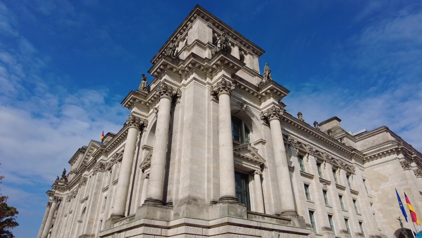 The Reichstag is a historic government building in Berlin which houses the Bundestag, the lower house of Germany