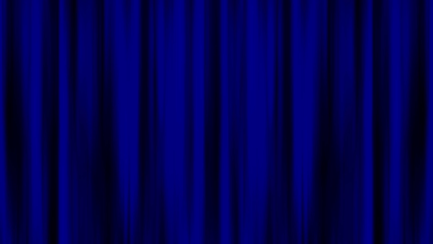 Dark blue curtains Opening and Closing Transition on Green Screen - Dark blue Curtains Opening and closing 4K animation Package. stage curtain, theater curtain Royalty-Free Stock Footage #1095204205