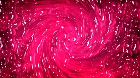 Abstract red frosted glass motion with splash rain drops. Red Poison liquid. Fresh fruty holographic background with cool gradients. Splash soda soft drink seamless looping video animation background