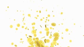 Flying LEMONS Slices Fruits, Animation, Background, Loop
 - Powered by Shutterstock - Get 15% off with code: PIKWIZARD15