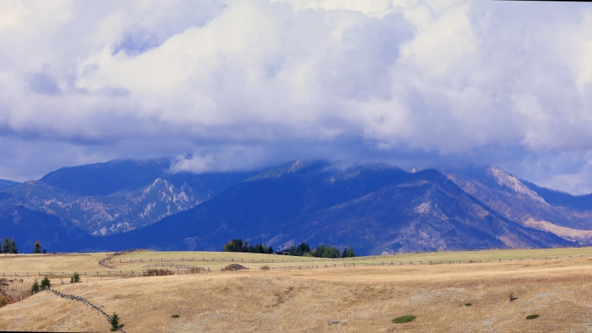 Bridger Mountains Montana Landscape Canon R6 4K
