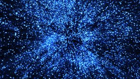 Abstract sapphire blue glitter explosion in slow motion Bokeh background with shining defocus blurred sparkles dust macro close up with alpha channel - Powered by Shutterstock - Get 15% off with code: PIKWIZARD15