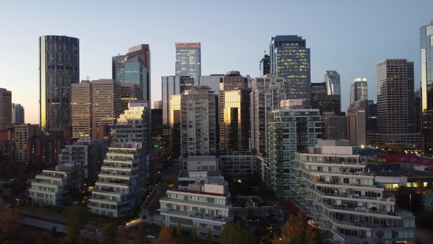 Aerial view of Calgary