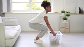 Correct Box Lifting Posture. Heavy Weight Lift - Powered by Shutterstock - Get 15% off with code: PIKWIZARD15