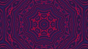Beautiful psychedelic kaleidoscope with distortion interference and pixelation futuristic background in very high quality.
