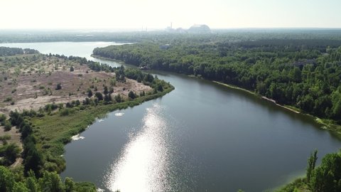 Pripyat Chernobyl Ukraine View Abandoned City Stock Footage Video (100%
