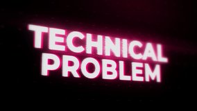 Technical Problem Warning Alert Error Message flashing on Screen, Computer system crash. Hacking Alert, Cyber Crime Attack, Cyber Attack, Ransomware, Malware, System Security. 3D Illustration - Powered by Shutterstock - Get 15% off with code: PIKWIZARD15